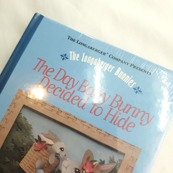 The Longaberger Bunnies In The Day Baby Bunny Decided To Hide Picture Book - Picture 3 of 10